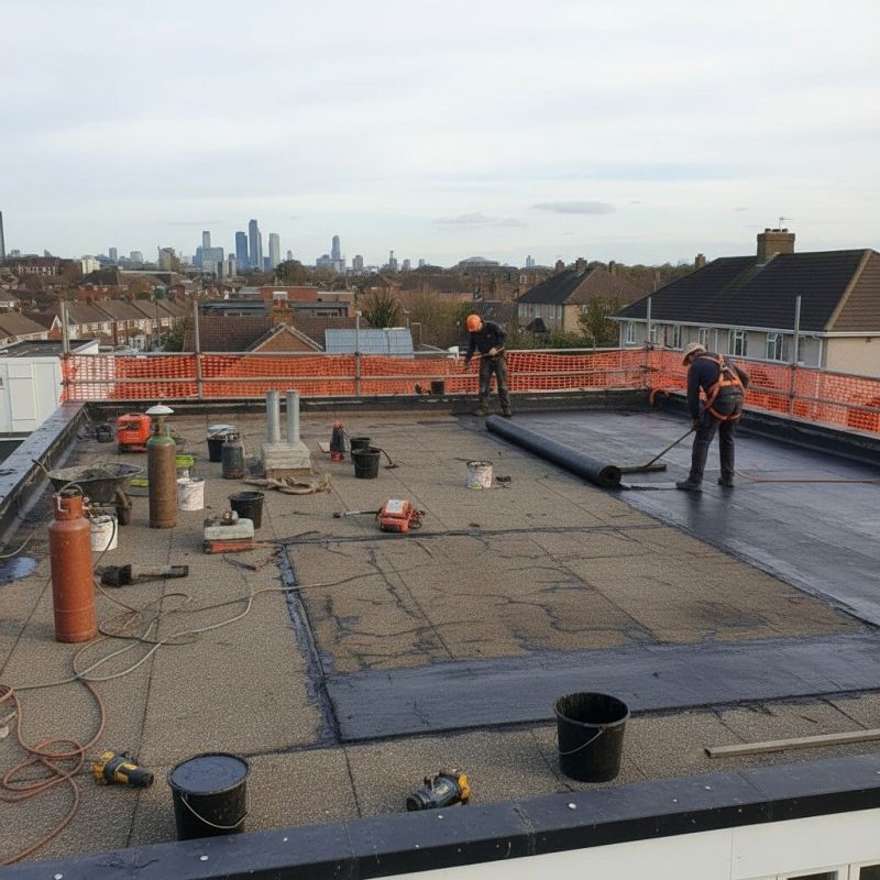 Flat Roof Installation